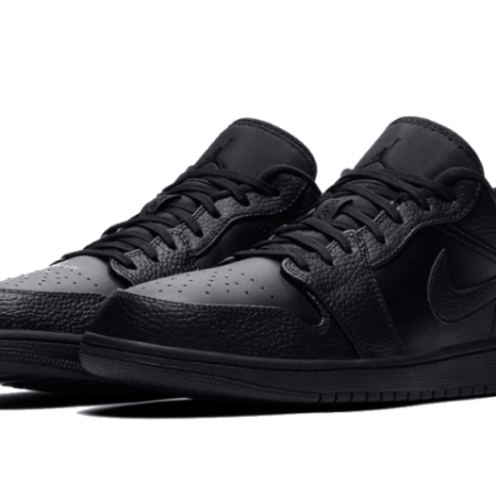 Nike Sko Air Jordan 1 Low Triple Sort